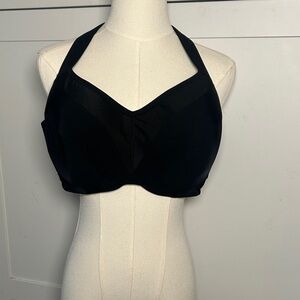 Torrid Women's Active Black Halter Bra Size 44C Preowned